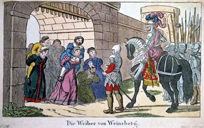 Die Sage von der Weinsberger Weibertreu