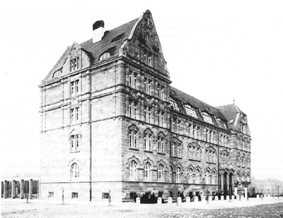Das Lessing-Gymnasium Mannheim im Jahre 1907