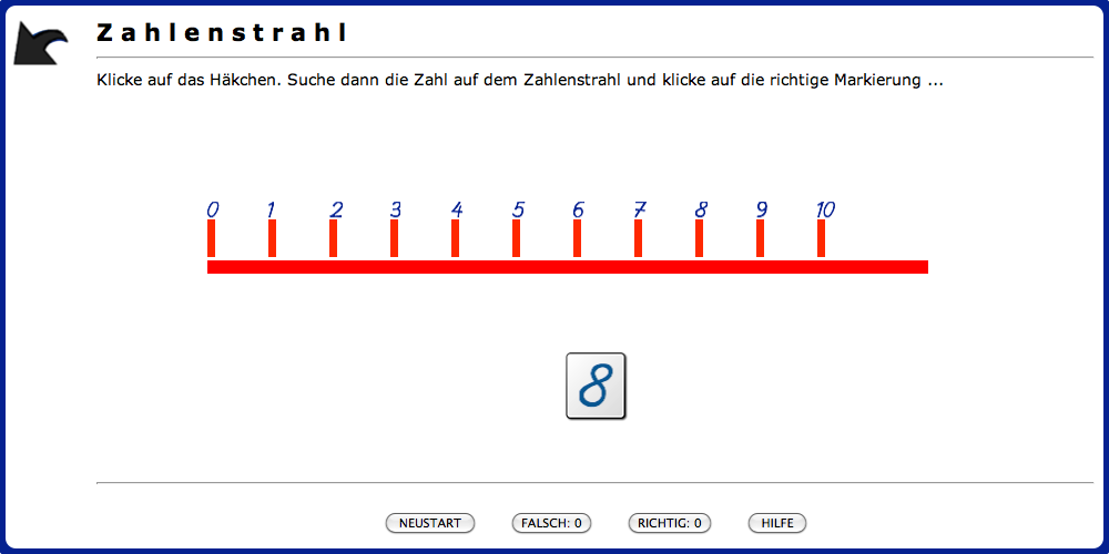 Zahlenstrahl