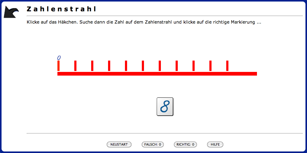 Zahlenstrahl